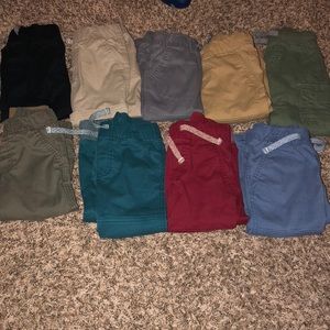 Bundle of 9 toddler pants!